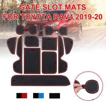 Už XA50 RAV IV 50 neslystantis Kilimėlis Toyota RAV4 2019 2020 Vartų Angą Kilimėliai Taurės Guminiai antgaliai Kilimų Automobilių Lipdukai Priedai