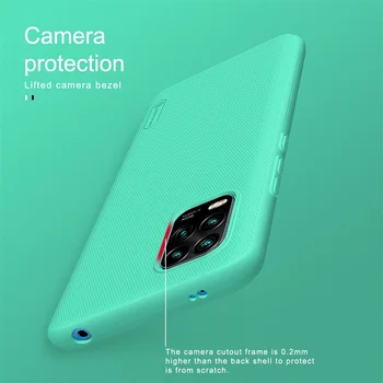 Už Xiaomi Mi 10 Lite 5G Atveju Mi 10 Jaunimo 5G Padengti Nillkin Matinio apsaugoti kietas PC saugiklis Galinio Dangtelio Xiaomi Mi 10 Lite 5G