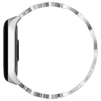 Už Xiaomi Mi Band 3 4 Riešo Metalo Apyrankė su Nerūdijančio Plieno Mi Juosta 4 3 Dirželis Rankogaliai Diamond Apyrankės Priedai