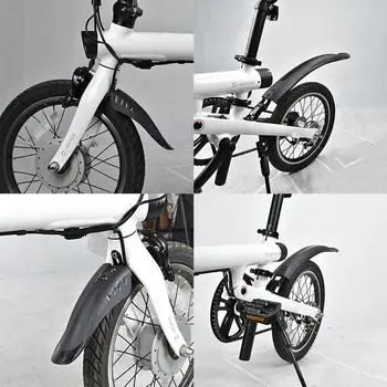 Už XIAOMI Patobulinta versija 3 Qicycle elektrinis dviratis originalios Fender splash guard Mudguard ir Atramą