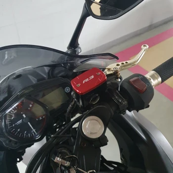 Už Yamaha YZF-R3 R25 MT-03 MT-25-2020 m. Motociklo Priedai CNC priekiniai stabdžių cilindras skysčio rezervuaras viršutinė siurblio dangtelis