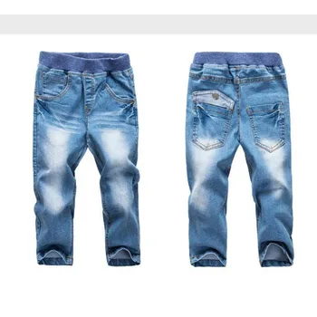Vaikai džinsai berniukams, Rudenį, pavasarį medvilnės džinsinio audinio kelnės kūdikių berniukų kelnės vaikams laisvalaikio kelnės vaikas džinsinio outwear 3-8 Y berniukų kelnės