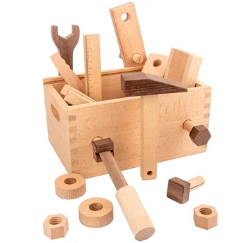 Vaikams Žaislai Montessori Mediniai Žaislai, Multifunkcinis Įrankis Nustatyti Apsimesti Žaisti Žaislai Ikimokyklinio Amžiaus Kūdikių Ankstyvojo Švietimo Žaislai Vaikams