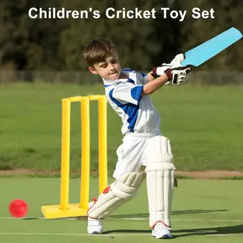 Vaikų Kriketas Nustatyti Tėvų-Vaikų Sporto Interaktyvus Kriketas Patalpų Lauko Žaidimas Nustatyti Kieme Paplūdimio Vaikas Įdomus Žaislas