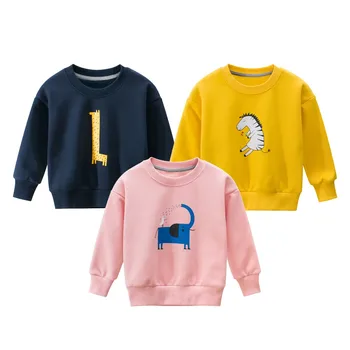 Vaikų Rudens Naujus Produktus, Drabužius ilgomis Rankovėmis Animacinių filmų Megztinis Tirštėti Paauglių Hoodies Sweatershirt Berniukai Atsitiktinis Outwear Kailis