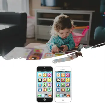 Vaikų Švietimo Žaislai, Mobilusis Telefonas, Muzikos, Šviesos, Jutiklinis Ekranas Mokymosi Žaislai Įkrovimo anglų kalbos Ankstyvojo Ugdymo Mašina
