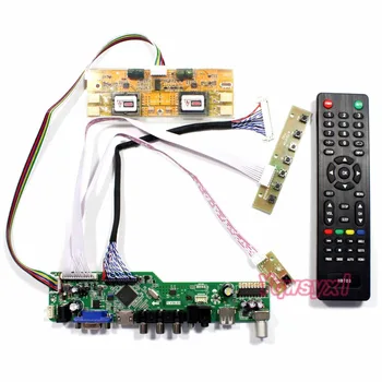 Valdiklio plokštės Rinkinys LM230WF1-TLA5 LM230WF1-TLB3 TV+HDMI+VGA+AV+USB LCD LED ekrano Vairuotojo Lenta