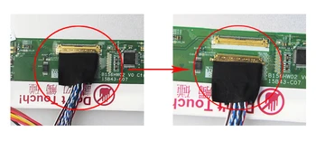 Valdiklio plokštės tvarkyklę LP156WH3(TL)(D1)/(TL)(E1) 1366*768 Ekrano plokštės VGA 40pinM.NT68676 HDMI 