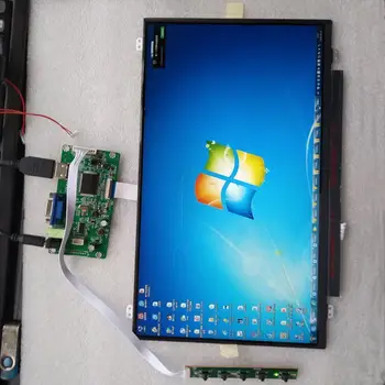 Valdiklio tvarkyklę Valdybos LED HDMI VGA PDP, skystųjų KRISTALŲ ekranas HB140WX1-301/401 14