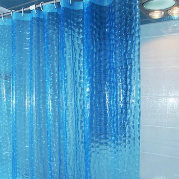 Vandeniui atsparus Poliesteris Dušo Užuolaidos 3D Sutirštės Vonios kambarys, Vonia Užuolaidų 1.8*1.8 m, vidaus Apdaila, Vonios kambarys Accessaries Kabliukai