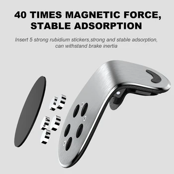 Vanniso 10VNT Magnetinio Automobilinis Telefono Laikiklis Stovi Metalo Magnetinių Telefono Turėtojas 
