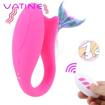 VATINE Klitorio Vibratorius G spot Vibratoriai 9 Dažnio Nuotolinio Valdymo Klitorio, Makšties Stimuliatorius Sekso Žaislai Moterims, Poroms