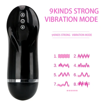 Vibracija Vyrų Masturbator Taurės Silikono Makšties Nekilnojamojo Pūlingas Sekso Žaisliukai Vyrams Varpos Massager Suaugusiųjų Diskretiška Erotinė Mašina Parduotuvė