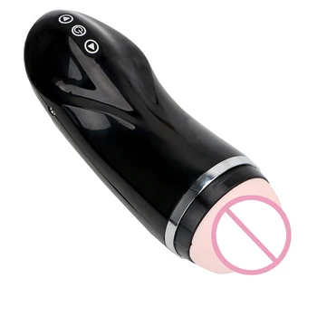 Vibracija Vyrų Masturbator Taurės Silikono Makšties Nekilnojamojo Pūlingas Sekso Žaisliukai Vyrams Varpos Massager Suaugusiųjų Diskretiška Erotinė Mašina Parduotuvė