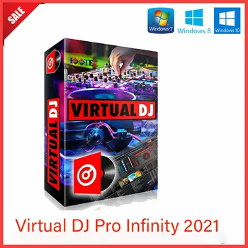 Virtual DJ Pro Infinity 2021 Programinės įrangos Maišymo Valdytojas 8.5.6 Įgaliotas atstovas