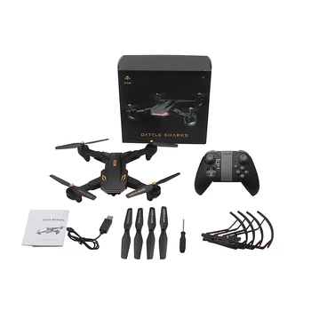 VISUO Sraigtasparnis XS809S Profissional Sulankstomas Selfie Mini Drone Kamera, WiFi FPV Plataus Kampo 2MP HD RC Quadcopter XS809HW Orlaivių
