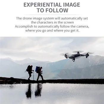 Visuo XS816 RC Drone WiFi FPV 2.4 GHz 4K Dual Camera Su 50 Kartų Priartinimas Optinis Srauto Quadcopter Sulankstomas Selfie Dron