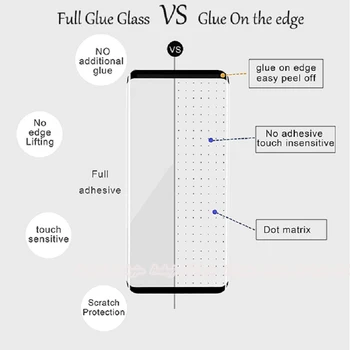 Visą Klijai Grūdintas Stiklas Ekrano apsaugos Huawei 30 P40 Pro Plus Mate 30 Nova 7 Garbę 30 Pro 3D Full Klijais Padengti Stiklo