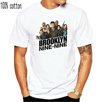 Vyrų marškinėlius Brooklyn 99 Unisex Marškinėliai Atspausdintas T-Shirt tees viršų