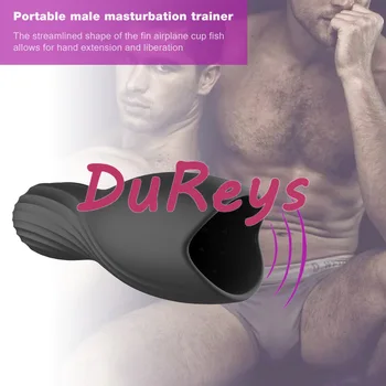 Vyrų įkrovimo masturbacija prietaisą, penį treniruoklis sekso žaisliukai vyrams