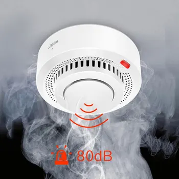 WiFi Tuya Smart Dūmų Detektoriaus Signalas Apsauga Nuo Gaisro Dūmų Detektorius Smokehouse Derinys, Priešgaisrinės Signalizacijos, Namų Apsaugos Sistema, Karšto