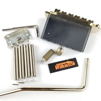 Wilkinson WVS50K Elektrinės Gitaros Tremolo Sistema Tiltas Su atitikimo Satino Balneliai 