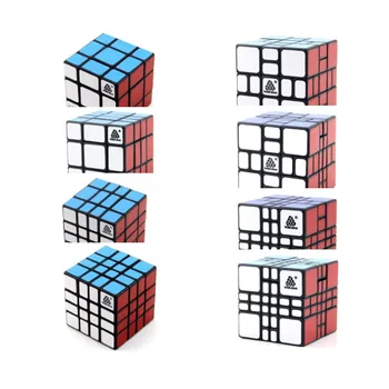 WitEden Mixup 3x3x3 3x3x4 4x4x3 4x4x4 Plius Magic Cube Galvosūkiai Greitis Smegenų Erzinti Sudėtinga Švietimo Žaislai Vaikams