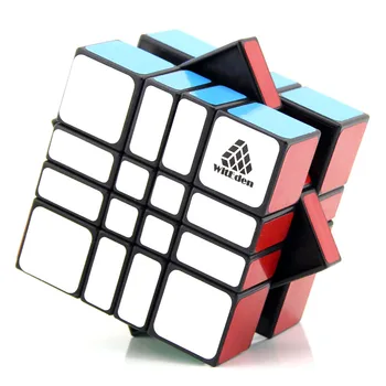 WitEden Super Sklandžiai Kamufliažas 4x4x3 Magic Cube Profesinės Greičio Įspūdį 443 Kubo Švietimo Žaislai Vaikams cubo magico