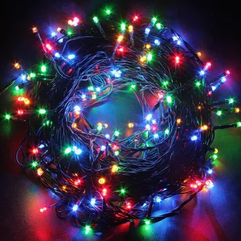 Woodpow LED Pasakų String Žiburiai Kalėdų Eglutės Kalėdų Šalis, Vestuvių Dekoravimas 24V ES MUMS Lauko Vandeniui Girliandą Apšvietimas