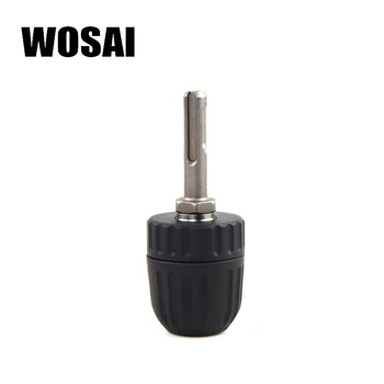 WOSAI Elektrinis Plaktukas Konvertuoti Elektros audra Adapteris, 0.8-10mm Gręžimo griebtuvas Du duobes ir du lizdus TVS