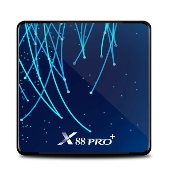 X88 PRO Plus Android Tv Box 8 Octa-core Android 9.0 4K H. 265 4K SetTop Lauke 4GB 128GB Media Player KO mi Lauke IPTV Smart Box