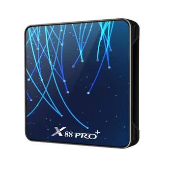 X88 PRO Plus Android Tv Box 8 Octa-core Android 9.0 4K H. 265 4K SetTop Lauke 4GB 128GB Media Player KO mi Lauke IPTV Smart Box