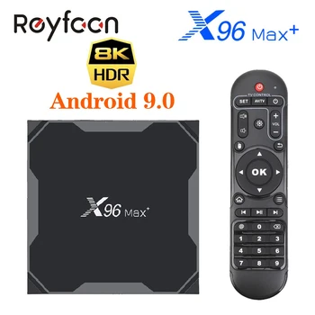 X96 MAX Plius Android 9.0 TV BOX Amlogic S905X3 Quad Core, 4GB 64GB 32GB 8K Wifi 1000M 4K Smart TV X96Max 