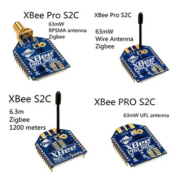 XBee PRO 900HP S3B XBee PRO S1 S2 S2C Zigbee bevielio ryšio modulį, USB adapteris xbee backplane