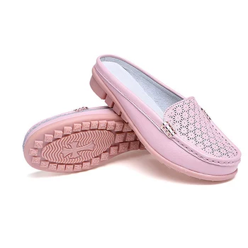 YAERNI kietas natūralios odos moterų batai vasaros sandalai moterims šlepetės aukščiausios kokybės baseino diržučius skaidres butai sandalai moteris