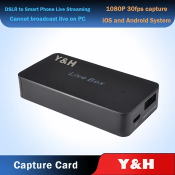 Y&H HDMI suderinamus Vaizdo įrašymo Plokštę, DSLR Fotoaparatą 