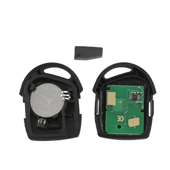YIQIXIN 3 Mygtukus Pakeisti Nuotolinio Automobilio Raktas 433Mhz Anglies Atsakiklis Chip 4D60 