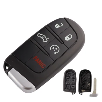 YIQIXIN 4+1 5 Mygtukus Nuotolinio Automobilio Raktas su Lukštais Atveju Keyless Smart Case 