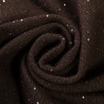 YISU Moterų Megztinis 2020 M. Rudens Žiemos Prarasti Gpgb Megzti pullove Šiltos Žiemos viršūnes Rišti hem Mados Moterų ilgomis rankovėmis Megztinis