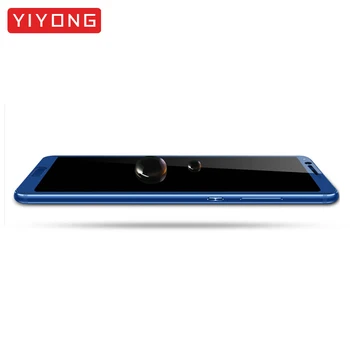 YIYONG Visiškai Padengti Stiklo Huawei Honor V9 V10 Grūdintas Stiklas Garbę Peržiūrėti 10 Lite Ekrano apsaugos Huawei V9 V10, V8 Stiklo