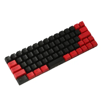 YMDK Anglies Balta juoda Juoda Raudona Minila Keyset Storio PBT OEM Profilis Keycaps Už Filco Minila YD60M