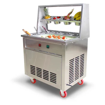 Šilčiausias komercinės keptas ledų mašina