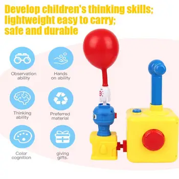 Žaislai, Dovanos Vaikams, Mokslo Eksperimentas Žaislas Inercinės Energijos Baliono Paleidimo Mokslo Eksperimentas Puzzle Įdomus Žaislai, Vaikų