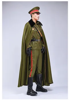 žalia warlord kostiumas vyrams Senovės kinijos Karinės Uniformos Kino TV Etape Cosplay Kostiumų drabužiai, fotografijos studija