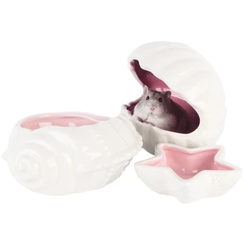 Žiurkėno shell keramikos guolį, Dubenėlį Vonios kambarys Vandenyno serijos Golden Bear ežys gėlių filialas valgyti baseino tualetas šėrimo paketas