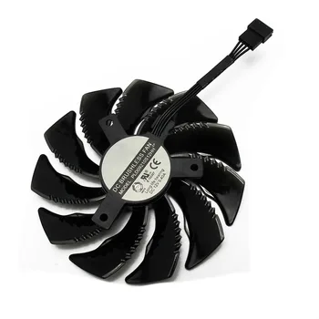 Новый вентилятор охлаждения 87 мм PLD09210S12HH 0.40 A 4Pin для Gigabyte GeForce REDEON AORUS RX580/570 GIGABYTE GV-RX5